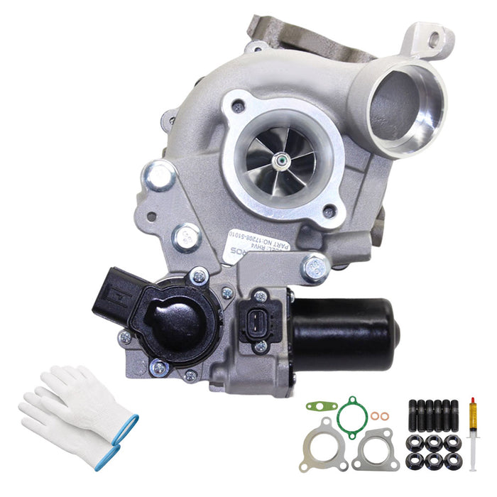 GEN1 High Flow Turbo Charger For Toyota LandCruiser 200 Series VDJ200 1VD-FTV 4.5L Passenger Side