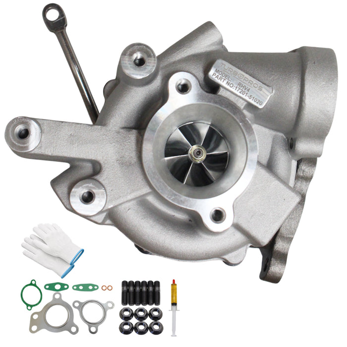 GEN1 High Flow Turbo Charger For Toyota LandCruiser 200 Series VDJ200 1VD-FTV 4.5L Driver Side