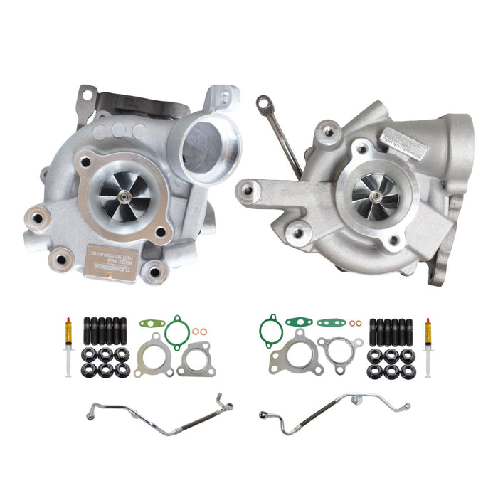 Upgrade Billet Turbo Charger With Genuine Oil Feed Pipe For Toyota LandCruiser 200 Series VDJ200 1VD-FTV 4.5L