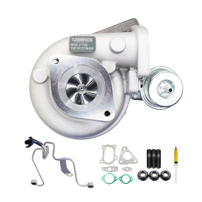 GEN1 High Flow Turbo Charger With Genuine Oil Feed & Return Pipe For Nissan Patrol GU RD28 2.8L