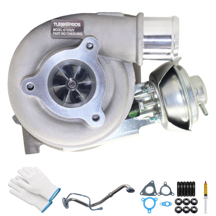 GEN1 High Flow Turbo Charger With Genuine Oil Feed Pipe For Nissan Patrol GU ZD30 3.0L Fits CRD 2007 Onwards