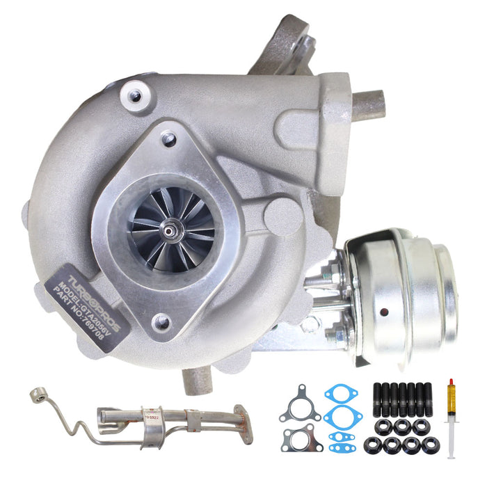 Upgrade Billet Turbo Charger With Genuine Oil Feed Pipe For Nissan Pathfinder R51 YD25 2.5L