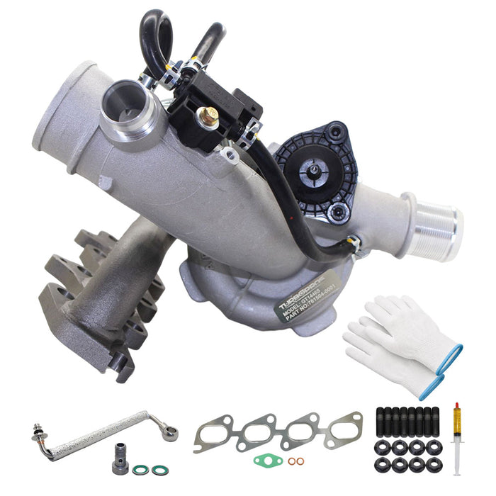 Upgrade Billet Turbo Charger With Genuine Oil Feed Pipe For Holden Barina 1.4L Petrol