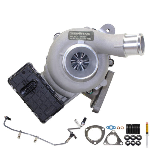 Upgrade Billet Turbo Charger With Genuine Oil Feed Pipe For Ford Transit/Transit Custom 2.2L FWD 786880-0023