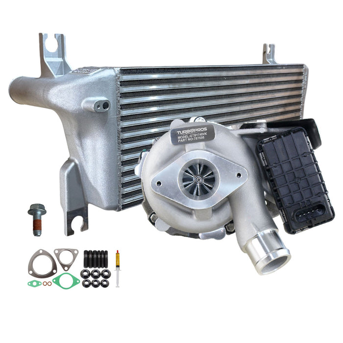 Garrett PowerMax Intercooler & Turbo Pros Billet Turbo For Ford Transit 2.2L RWD 2011-
