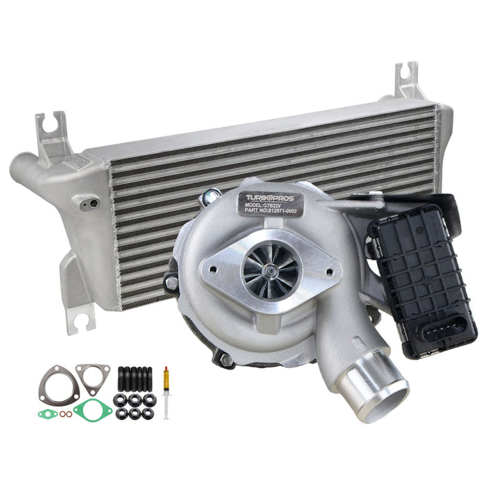 Garrett PowerMax Intercooler & Turbo Pros Billet Turbo For Ford Everest/Ranger 2.2L 2015 Onwards