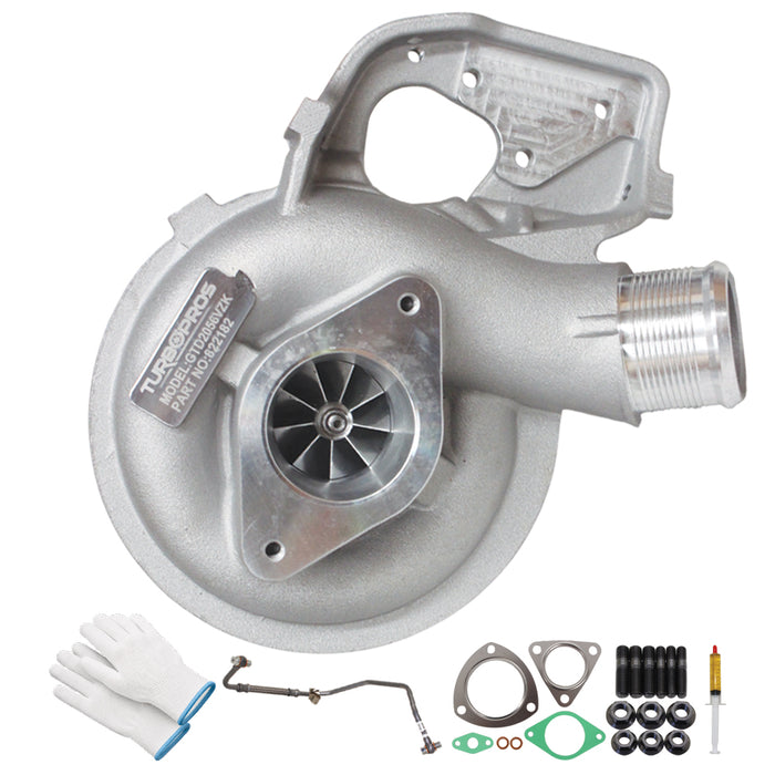 Upgrade Billet Turbo Charger With Genuine Oil Feed Pipe For Mazda BT-50 3.2L 2015 Onwards