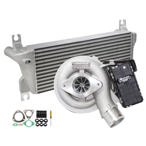 Garrett PowerMax Intercooler & Turbo Pros Billet Turbo For Ford Ranger/Everest/Mazda BT50 3.2L 2015 Onwards