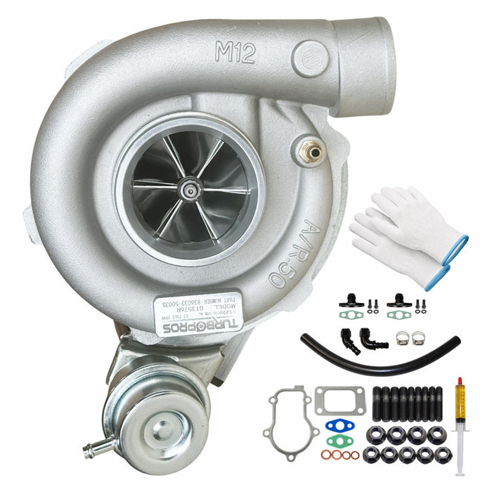 Upgrade Billet GT3576R Turbo Charger With Oil Return Line For Ford Falcon FG XR6 / G6 / G6E Barra 4.0L 2008-2014