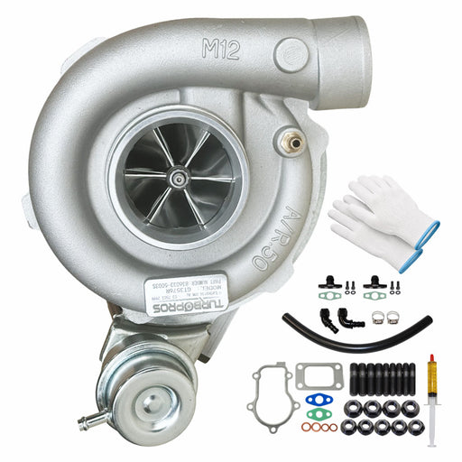 Upgrade Billet GT3576R Turbo Charger With Oil Return Line For Ford Falcon FG X XR6/G6E Barra 4.0L 2014-2016