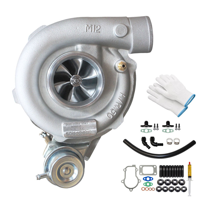 Upgrade Billet GT3582R Turbo Charger With Oil Return Line For Ford Falcon FG FGX XR6/G6E Barra 4.0L