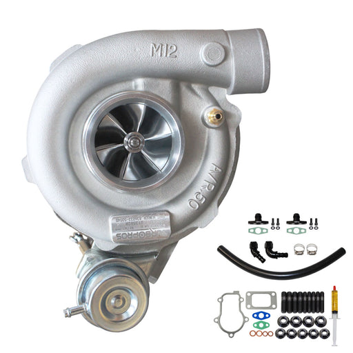 Upgrade Billet GT3582R Turbo Charger With Oil Return Line For Ford FPV FG F6 Barra 4.0L