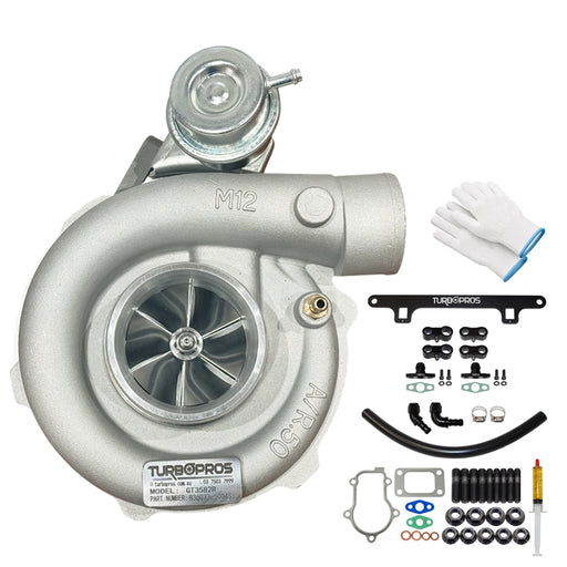 Upgrade Billet GT3582R Turbo Charger With Oil Return Line And Support Bracket Kit For Ford FPV BA/BF F6 Barra 4.0L