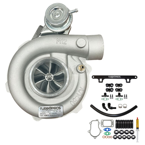 Upgrade Billet GT3582R Turbo Charger With Oil Return Line And Support Bracket Kit For Ford FPV BA/BF F6 Barra 4.0L