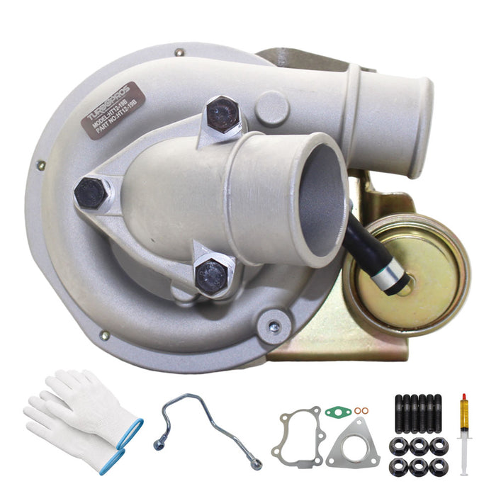 Upgrade Billet Turbo Charger With Genuine Oil Feed Pipe For Nissan Navara D22 ZD30 3.0L HT12-19B