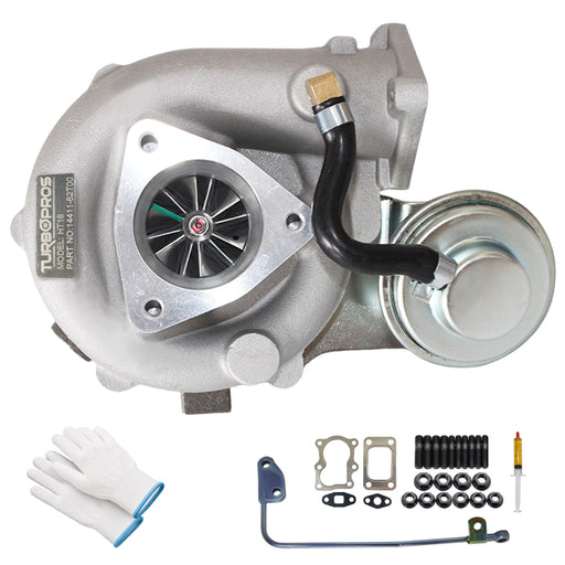 Billet Turbo Charger With Genuine Oil Feed Pipe For Nissan Patrol GU TD42 4.2L