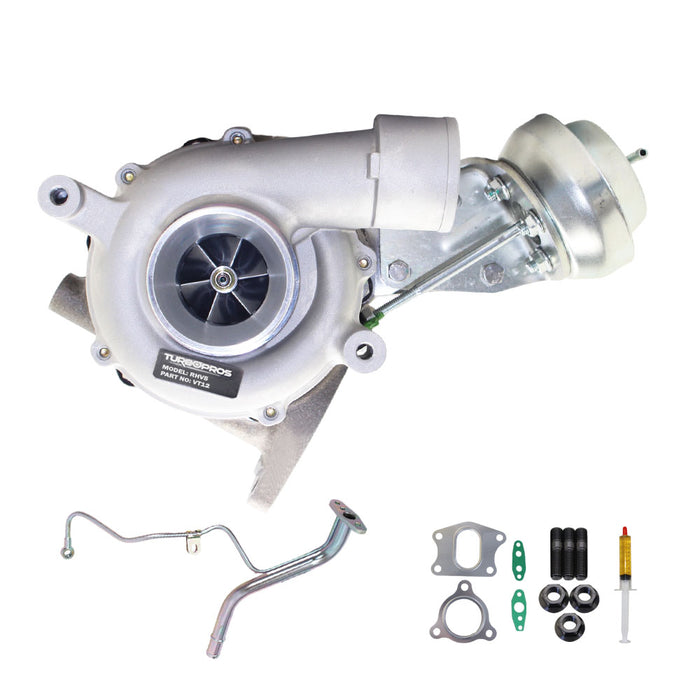GEN1 High Flow Turbo Charger With Genuine Oil Feed Pipe For Mitsubishi Pajero 4M41 3.2L VT12