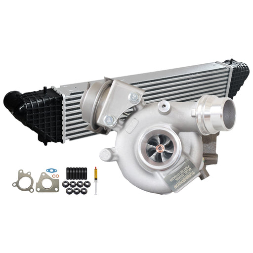 Upgrade Billet Turbo Charger With 62mm Intercooler For Mitsubishi Outlander 4N14 2.2L