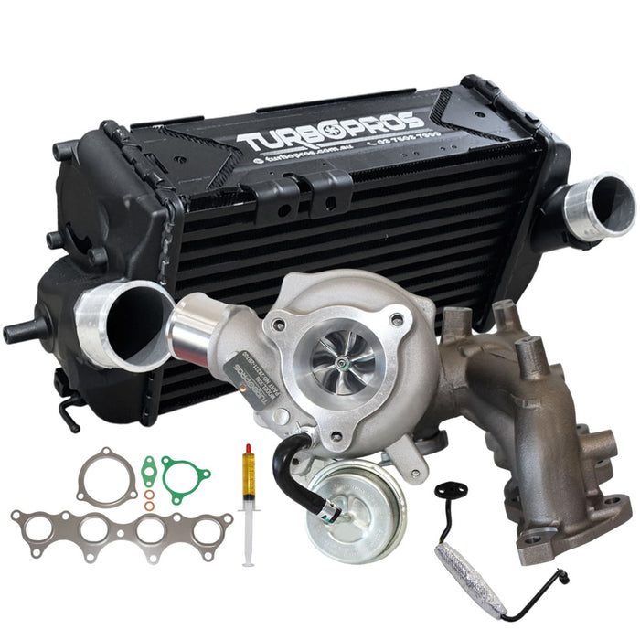 Upgrade Billet Turbo Charger With 84mm Intercooler And Genuine Oil Feed Pipe For Hyundai Veloster 1.6L 2012 Onwards