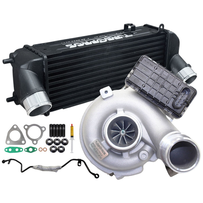 Upgrade Billet Turbo Charger With 84mm Intercooler And Genuine Oil Feed Pipe For Kia Sorento D4HB 2.2L 2009-2014