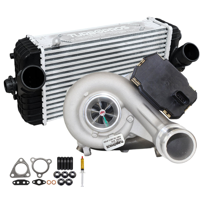 Upgrade Billet Turbo Charger With 84mm Intercooler For Hyundai Santa Fe / Kia Sorento D4HB 2.2L 2014 Onwards