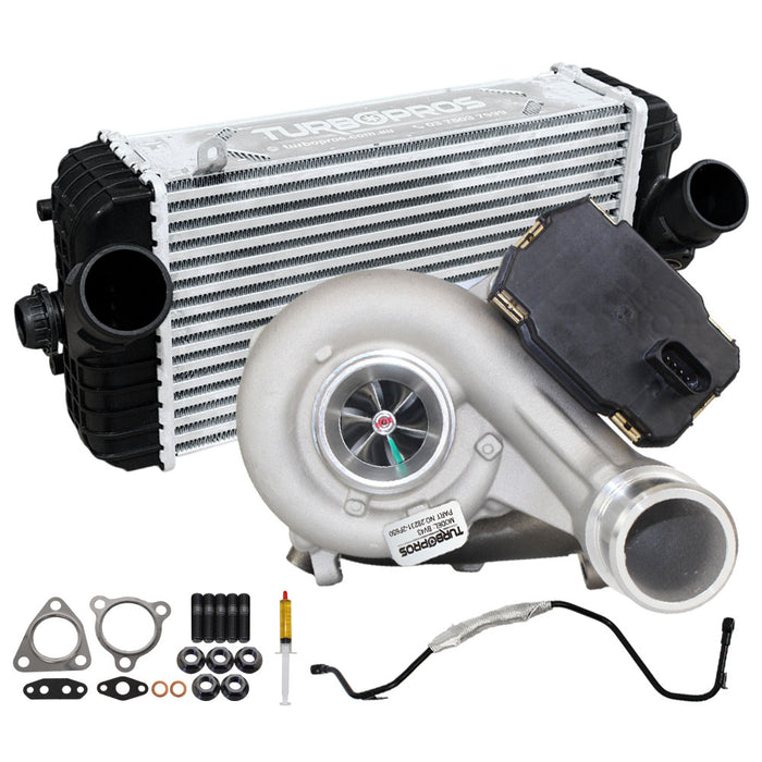 Upgrade Billet Turbo Charger With 84mm Intercooler And Genuine Oil Feed Pipe For Kia Sorento D4HB 2.2L 2014 Onwards