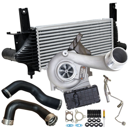 Upgrade Billet Turbo Charger With 62mm Intercooler & Hoses For Nissan Pathfinder R51 YD25 2.5L 2010 Onwards