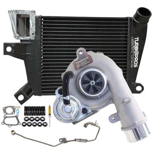 Upgrade Billet Turbo Charger With 48mm Intercooler And Genuine Oil Feed Pipe For Mazda CX-7 2.3L Petrol 2006-2012