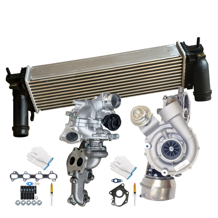 Upgrade Billet Turbo Charger With Intercooler For Nissan Navara D23 NP300 YS23D 2.3L Twin-Turbo