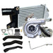 Upgrade Billet Turbo Charger With 50mm Intercooler & Hoses And Genuine Oil Feed Pipe For Mitsubishi Challenger 4D56 2.5L