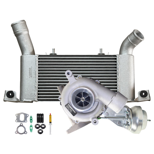 Upgrade Billet Turbo Charger With 64mm Intercooler For Mitsubishi Pajero 4M41 3.2L