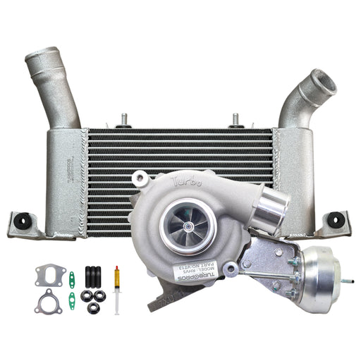 Upgrade Billet VT13 Turbo Charger With 64mm Intercooler For Mitsubishi Pajero 4M41 3.2L