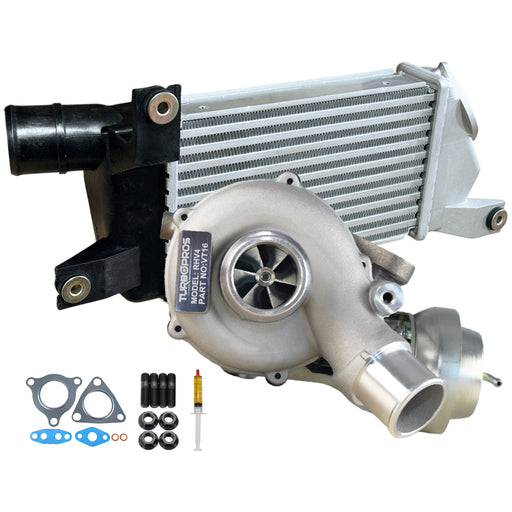 Upgrade Billet Turbo Charger With 50mm Intercooler For Mitsubishi Triton MN / Challenger 4D56 2.5L