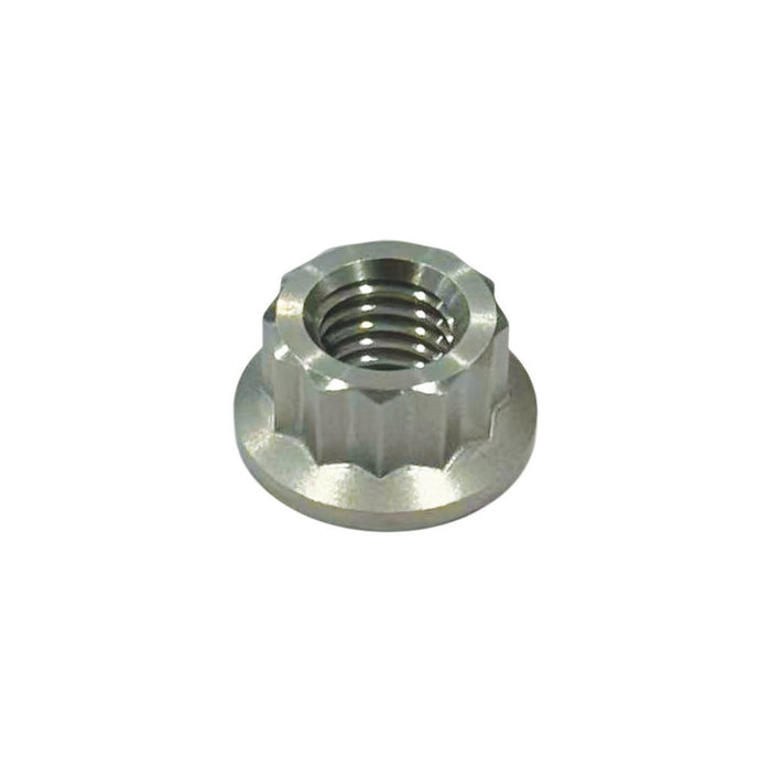 M10 x 1.25mm Titanium 12 Point Nut