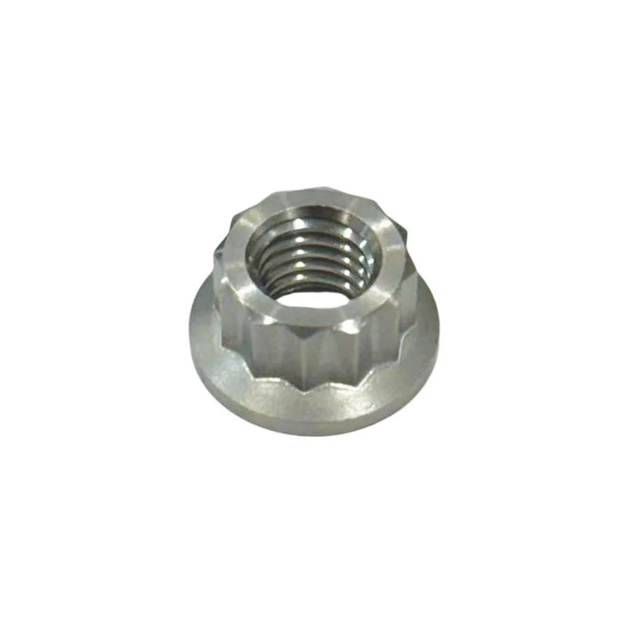 M10 x 1.5mm Titanium 12 Point Nut