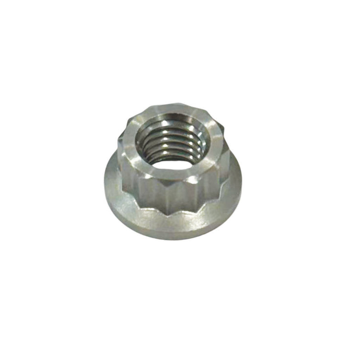 M10 x 1.25mm Titanium 12 Point Nut