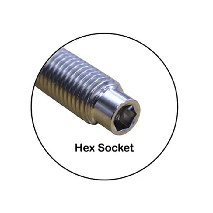 M10 x 1.25mm x 55mm Titanium Stud