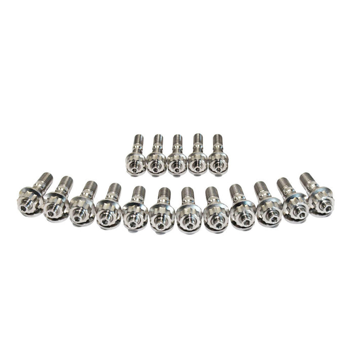 Titanium Exhaust Manifold & Turbo Dump Pipe Stud Kit For Ford Falcon XR6 BA/BF/FG / Territory SX SY Barra 4.0L