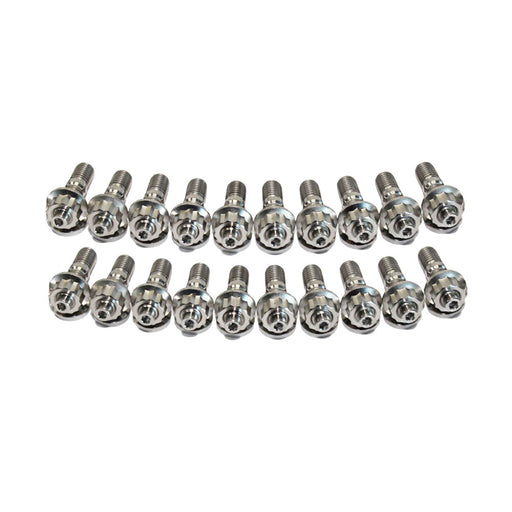 20 Pcs M8x1.25x45mm Titanium Stud Kit for Manifold & Turbo