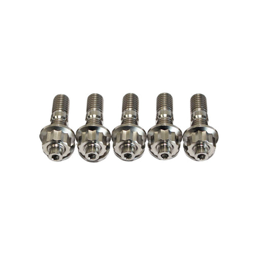 5 Pcs M8x1.25x45mm Titanium Stud Kit for Manifold & Turbo