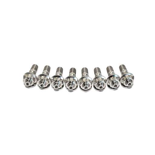 8 Pcs M8x1.25x45mm Titanium Stud Kit for Manifold & Turbo