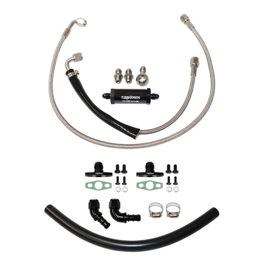 Turbo Pros Turbo Oil Feed & Return Line Kit For Ford Falcon XR6 BA/BF/FG Barra 4.0L