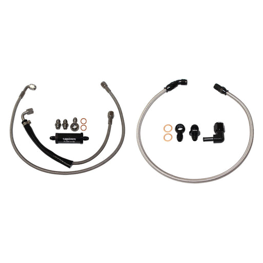 Turbo Pros Turbo Oil Feed Line & Water Line Kit For Ford Falcon XR6 BA/BF/FG Barra 4.0L