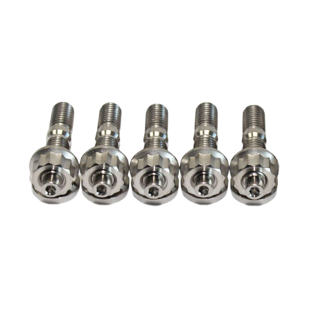 Kit Pernos De Titanio Para Turbocompresor - Ford Falcon XR6 BA/BF/FG Barra - Incluye Tuercas Y Arandelas